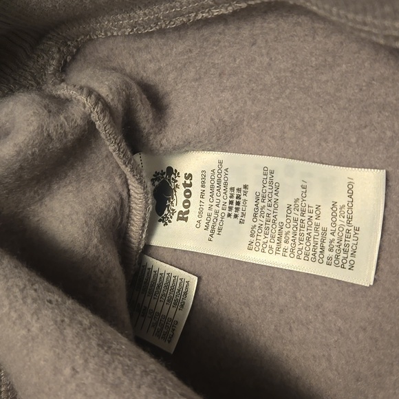 Roots Cloud Half-Zip – Gull Grey, Women’s M – NWT - Picture 9 of 10